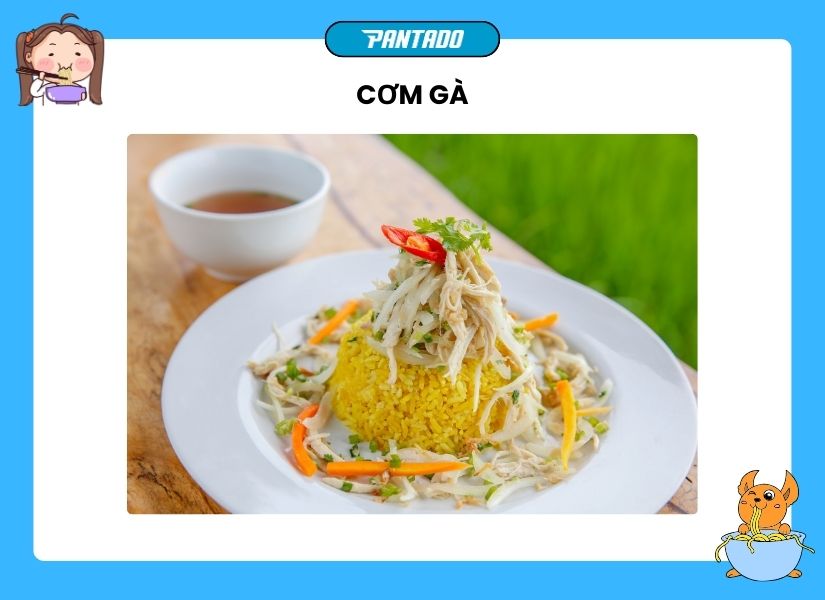 Miêu tả món ăn yêu thích bằng tiếng Anh - Cơm gà